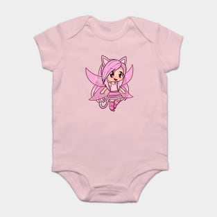 Pink Gacha Fairy - Cute Anime Baby Bodysuit